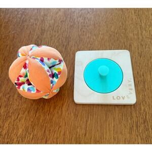 Lovevery Bundle - Organic Ball and First Puzzle